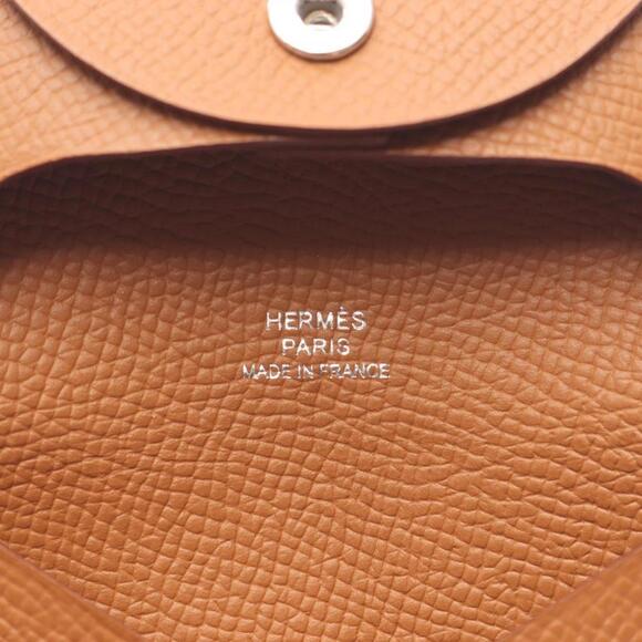 HERMES Brown Leather Wallet - Picture 4 of 7
